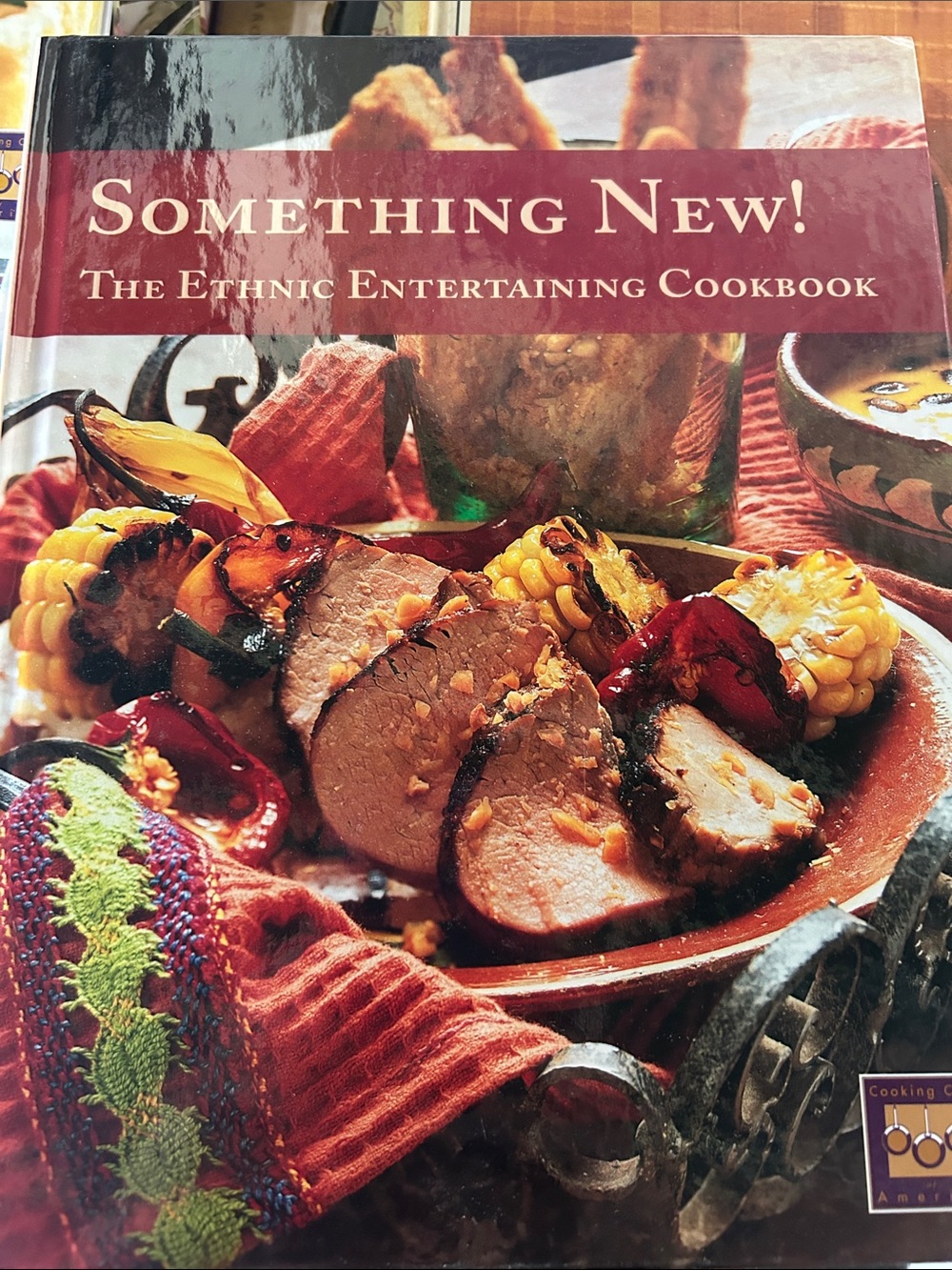 The Ethnic Entertaining Cookbook - Red Cover